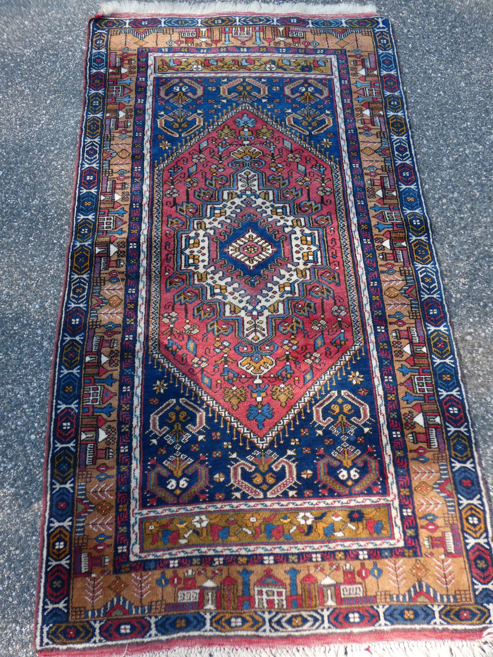 OLD TURKISH SCATTER RUG (1 of 3)