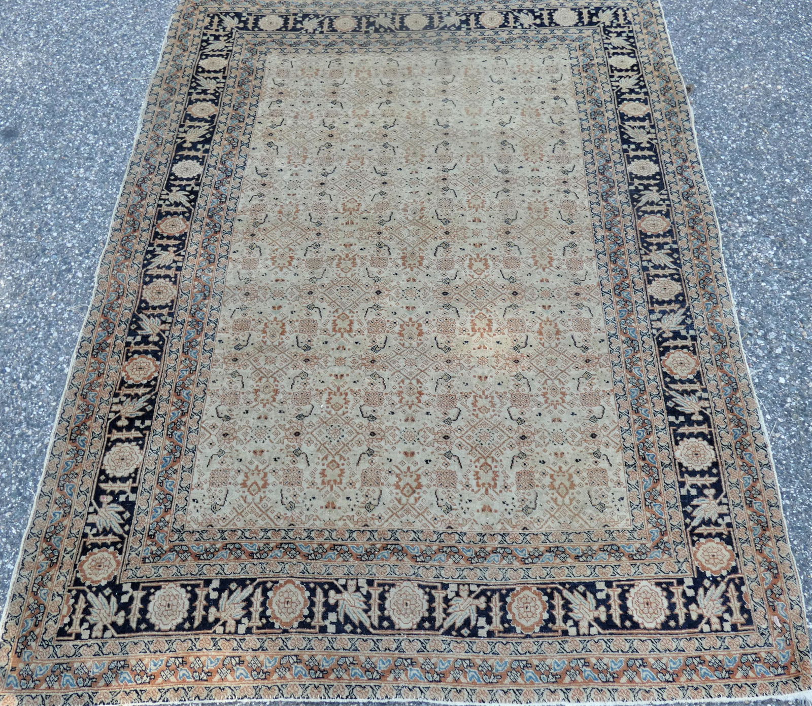 ANTIQUE PERSIAN SCATTER RUG (1 of 3)