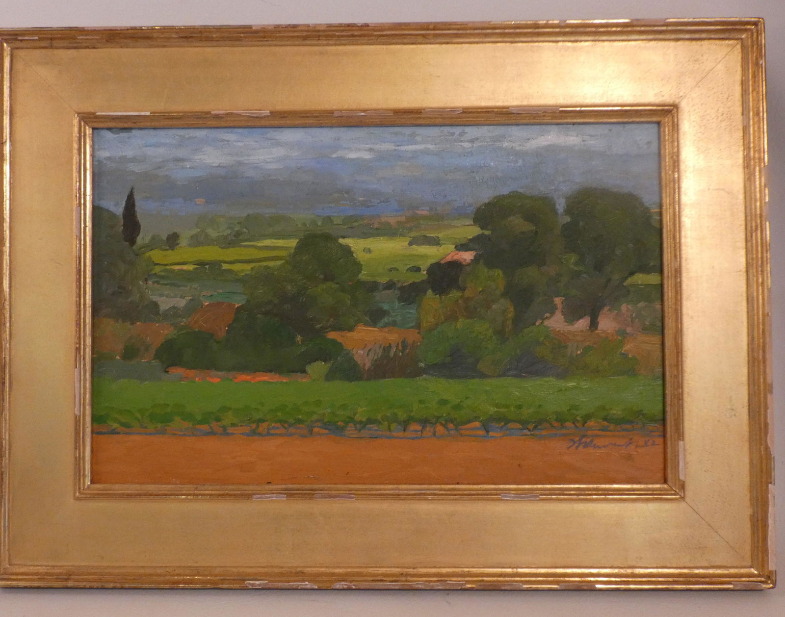 DB SCHWARTZ FRENCH LANDSCAPE PAINTING (1 of 3)
