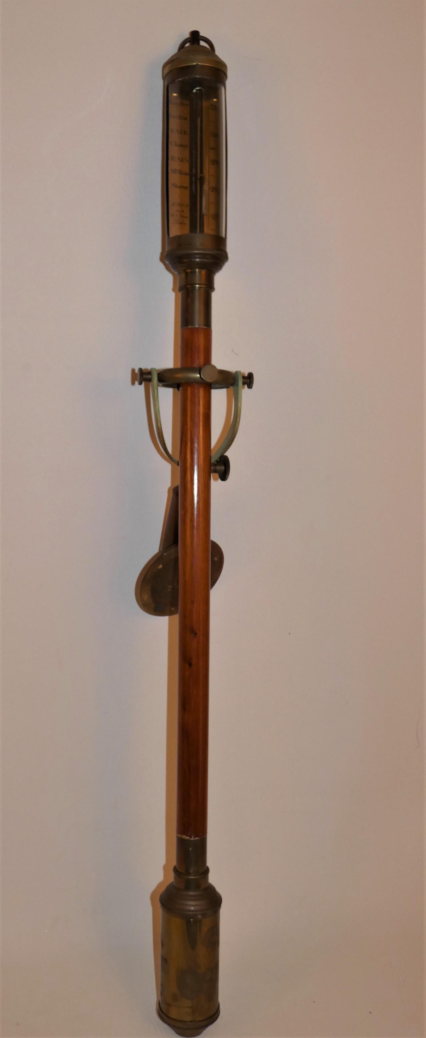 MARINE BAROMETER ON GIMBAL (1 of 3)