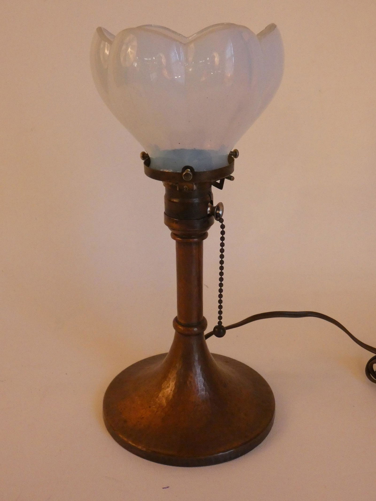 ANTIQUE COPPER ROYCROFT LAMP ARTS & CRAFTS (1 of 3)