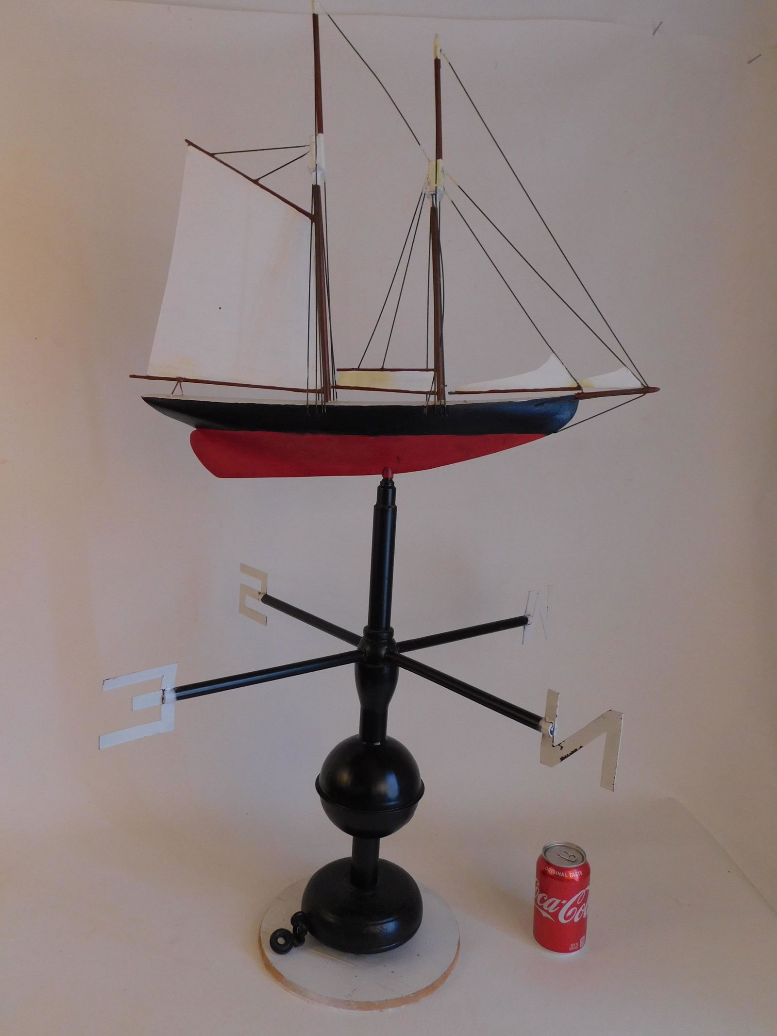 OLD SAILBOAT WEATHERVANE (1 of 2)