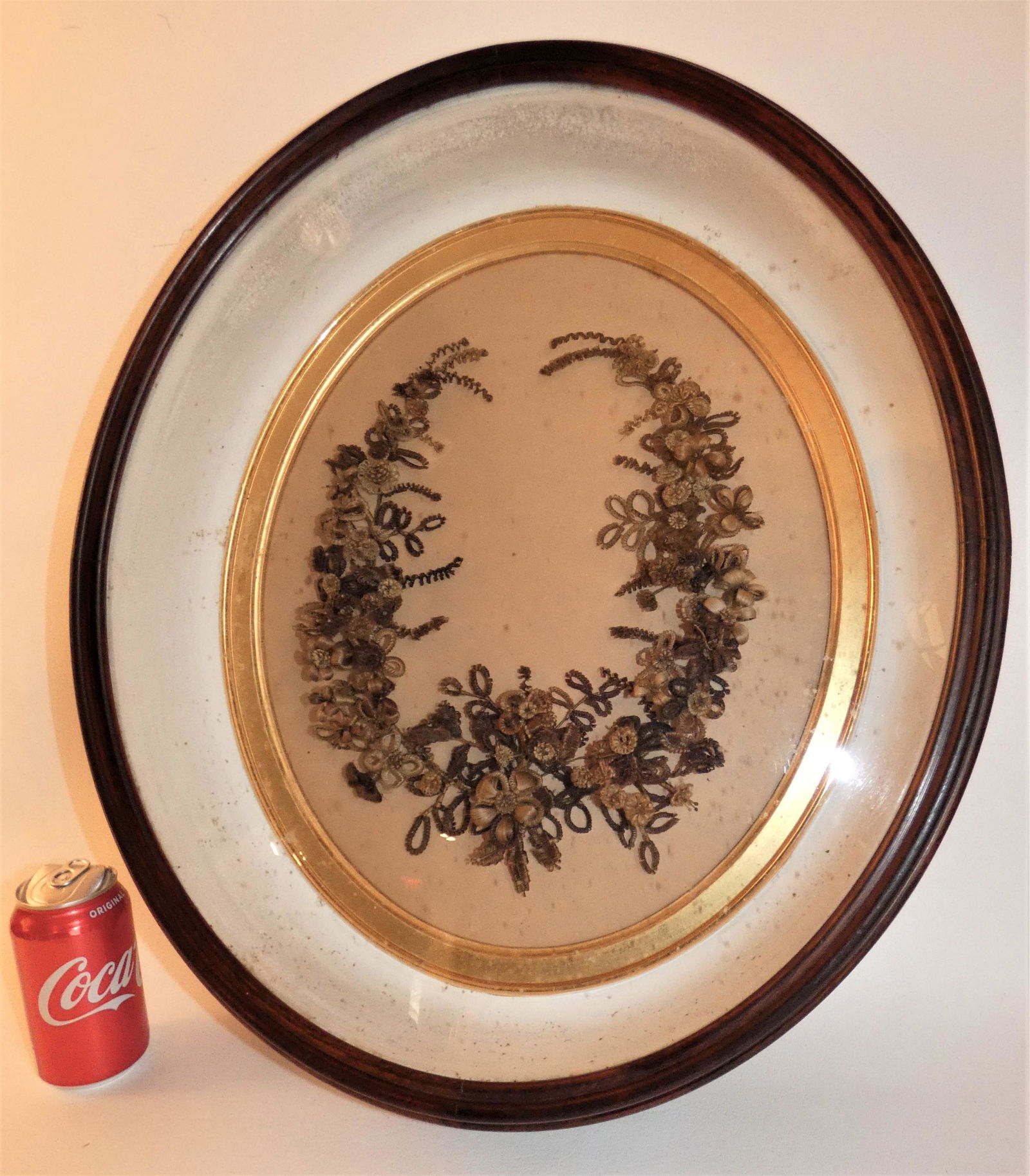VICTORIAN SHADOWBOX HAIR WREATH (1 of 3)