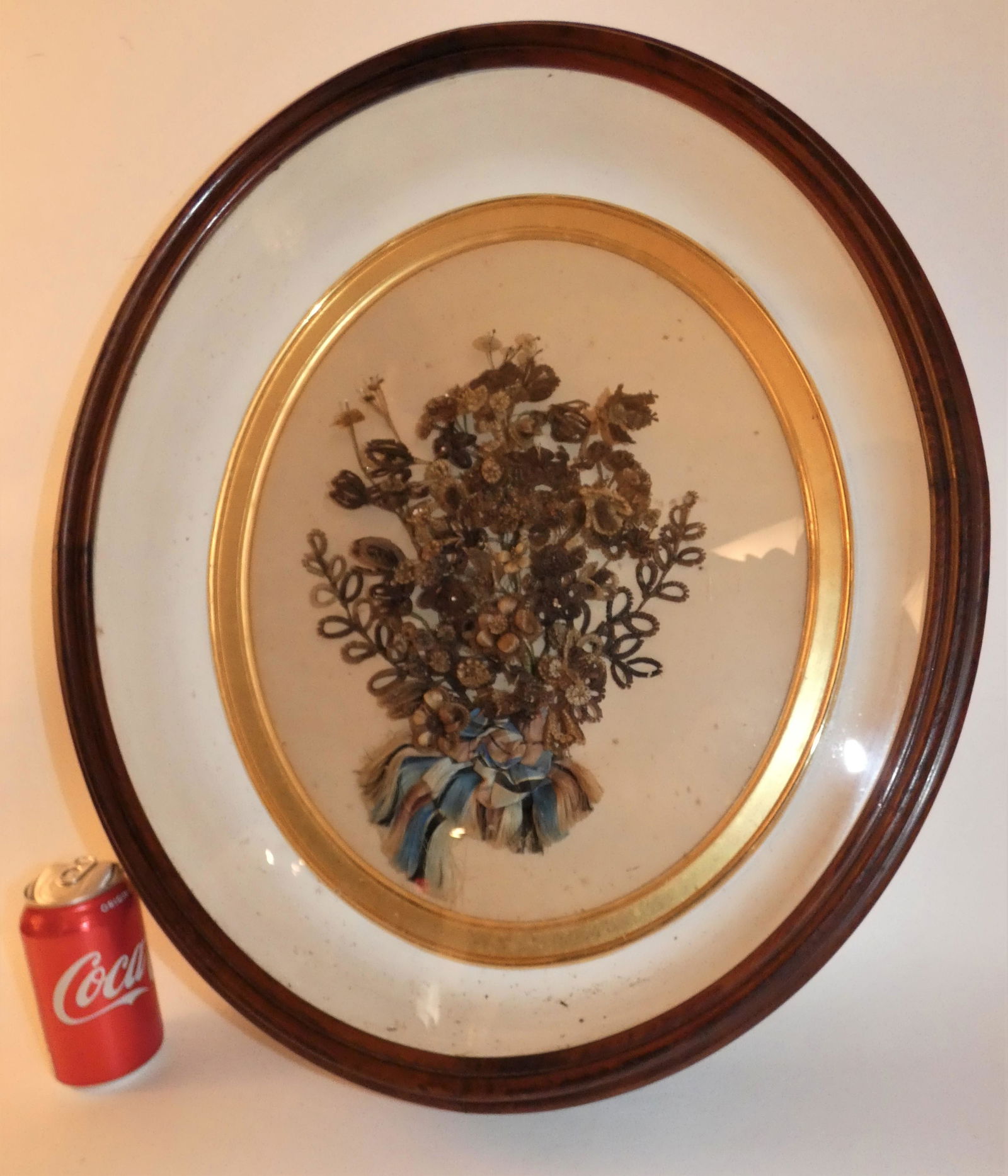 VICTORIAN SHADOWBOX HAIR WREATH (1 of 3)