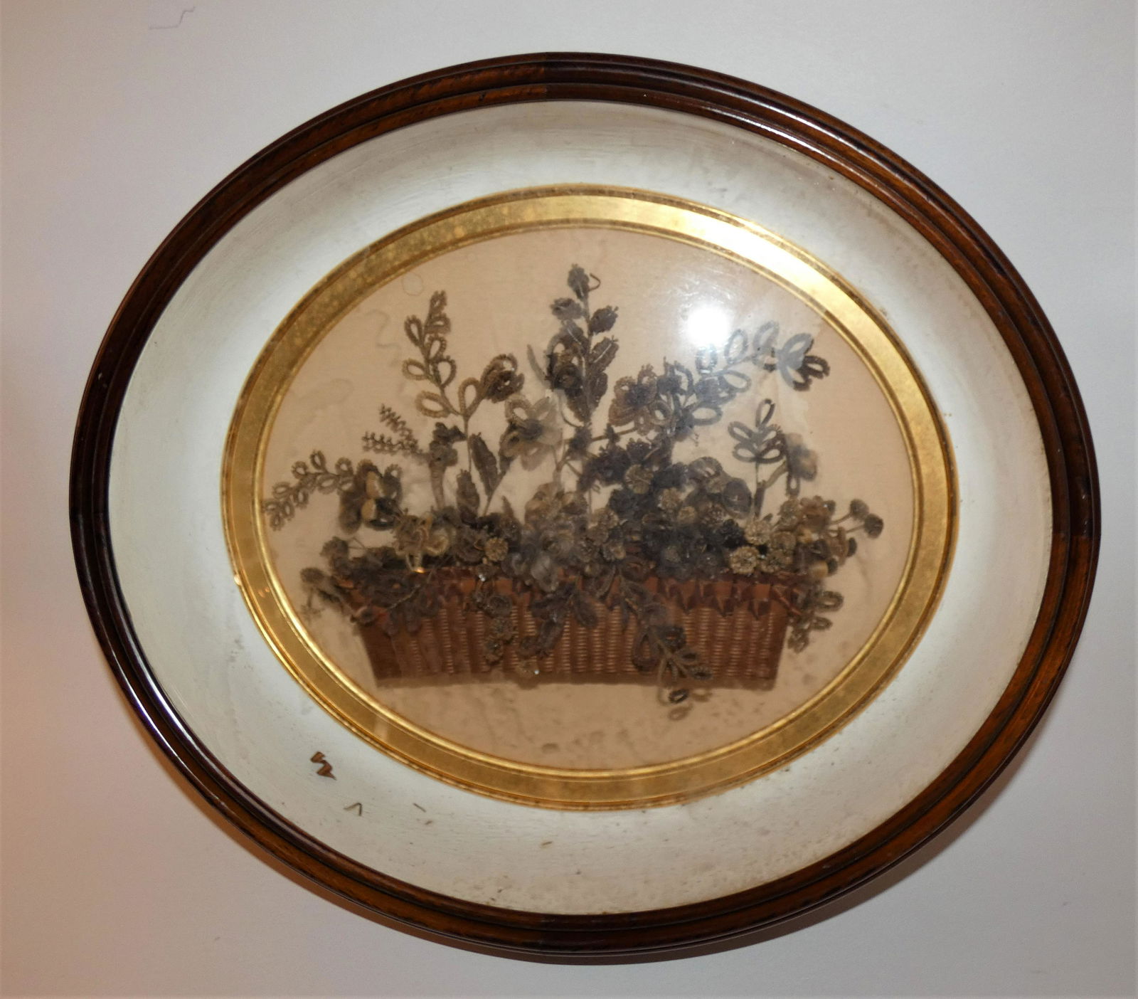 VICTORIAN SHADOWBOX HAIR WREATH (1 of 4)