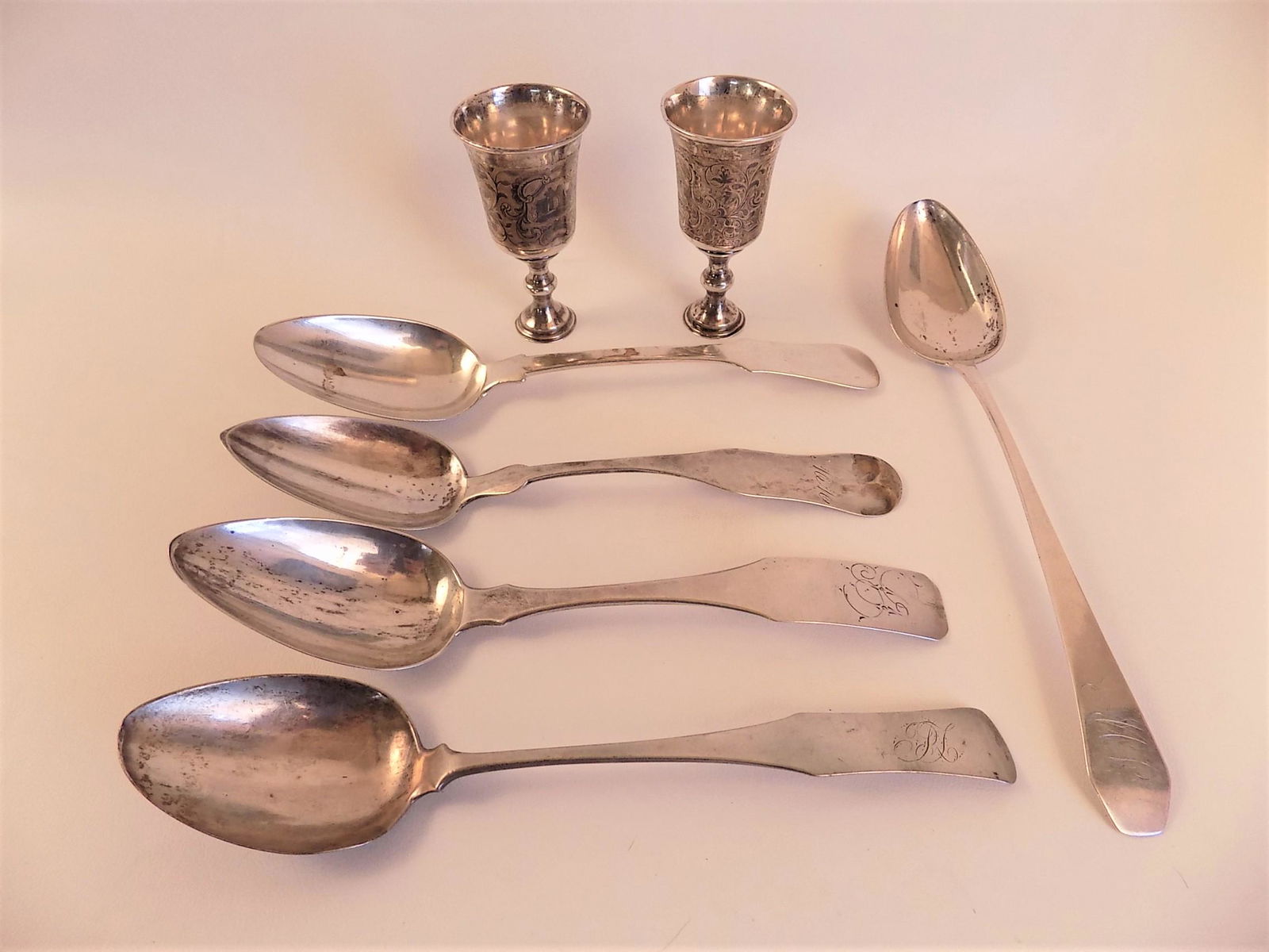 COIN SILVER & RUSSIAN CUPS (1 of 3)