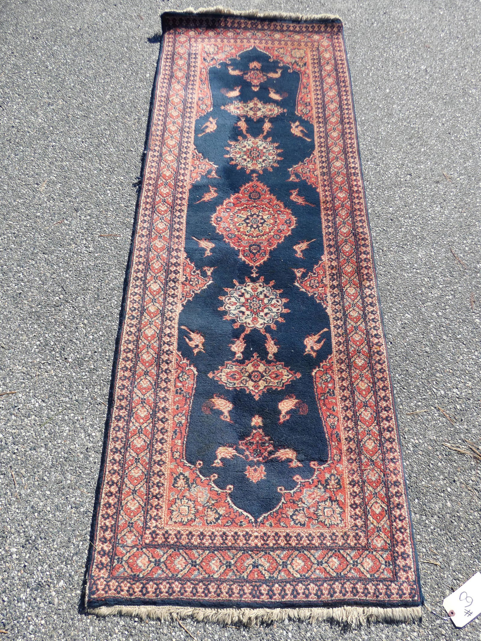 OLD PERSIAN BLUE RUNNER (1 of 3)