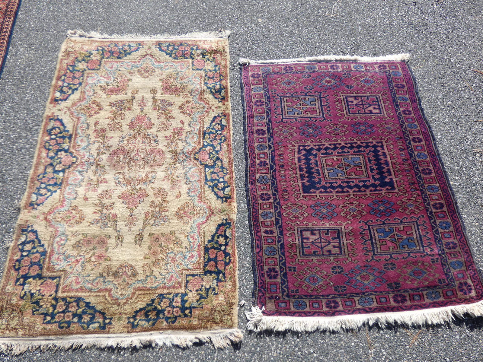 2 OLD SCATTER RUGS (1 of 5)