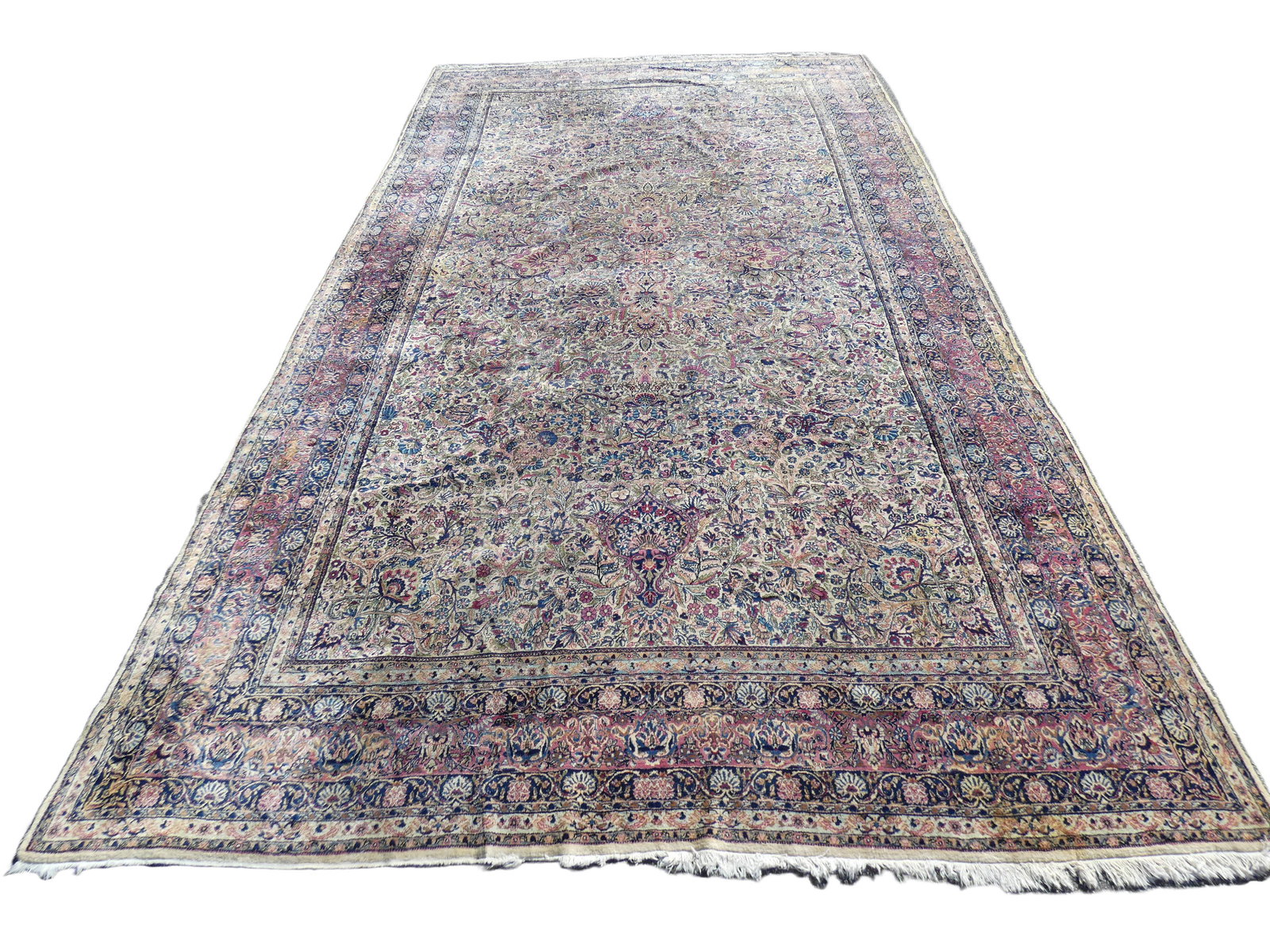 ELABORATE KIRMAN PALACE RUG 20 FT (1 of 5)