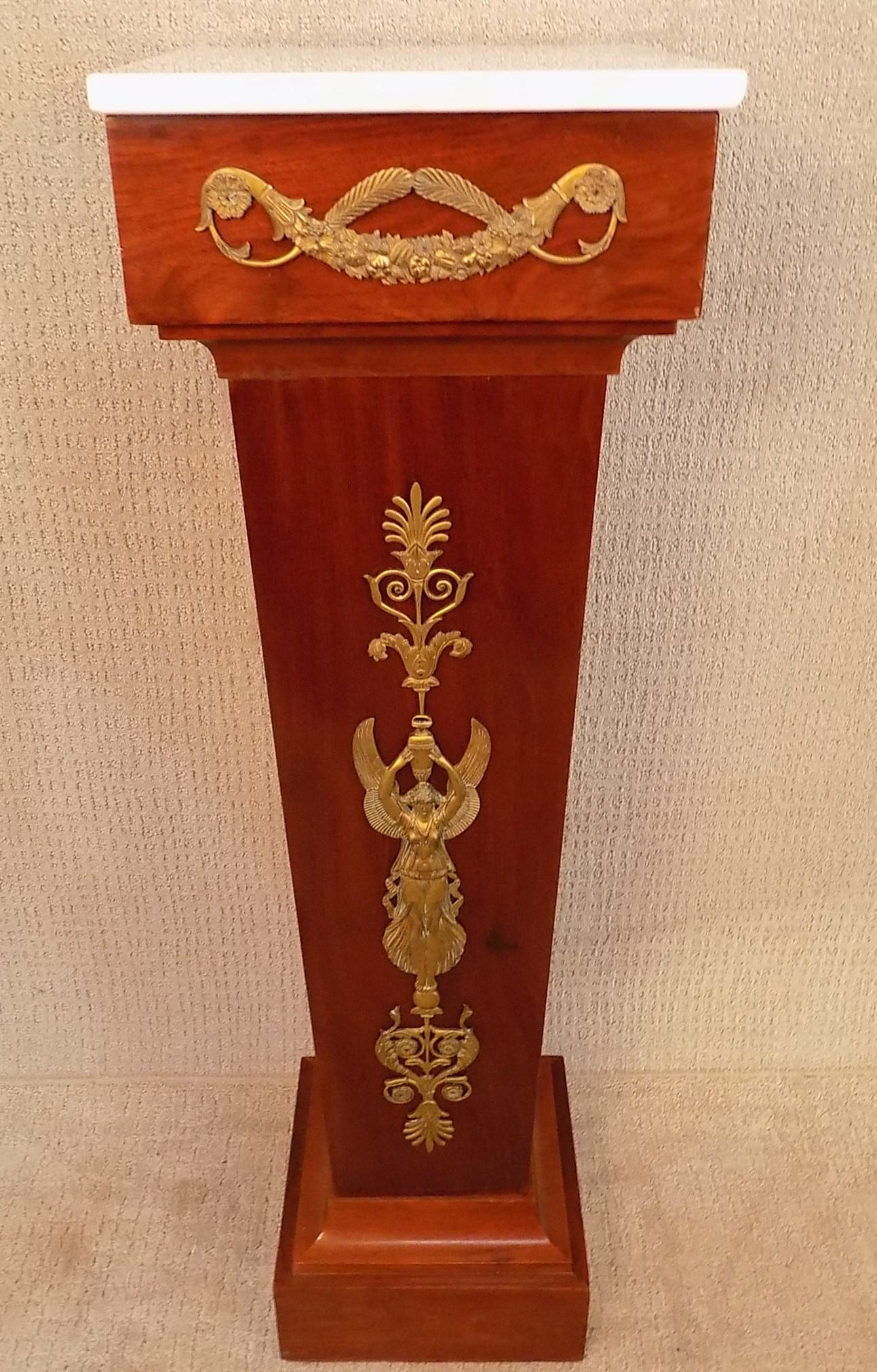 FRENCH MAHOGANY STAND (1 of 3)