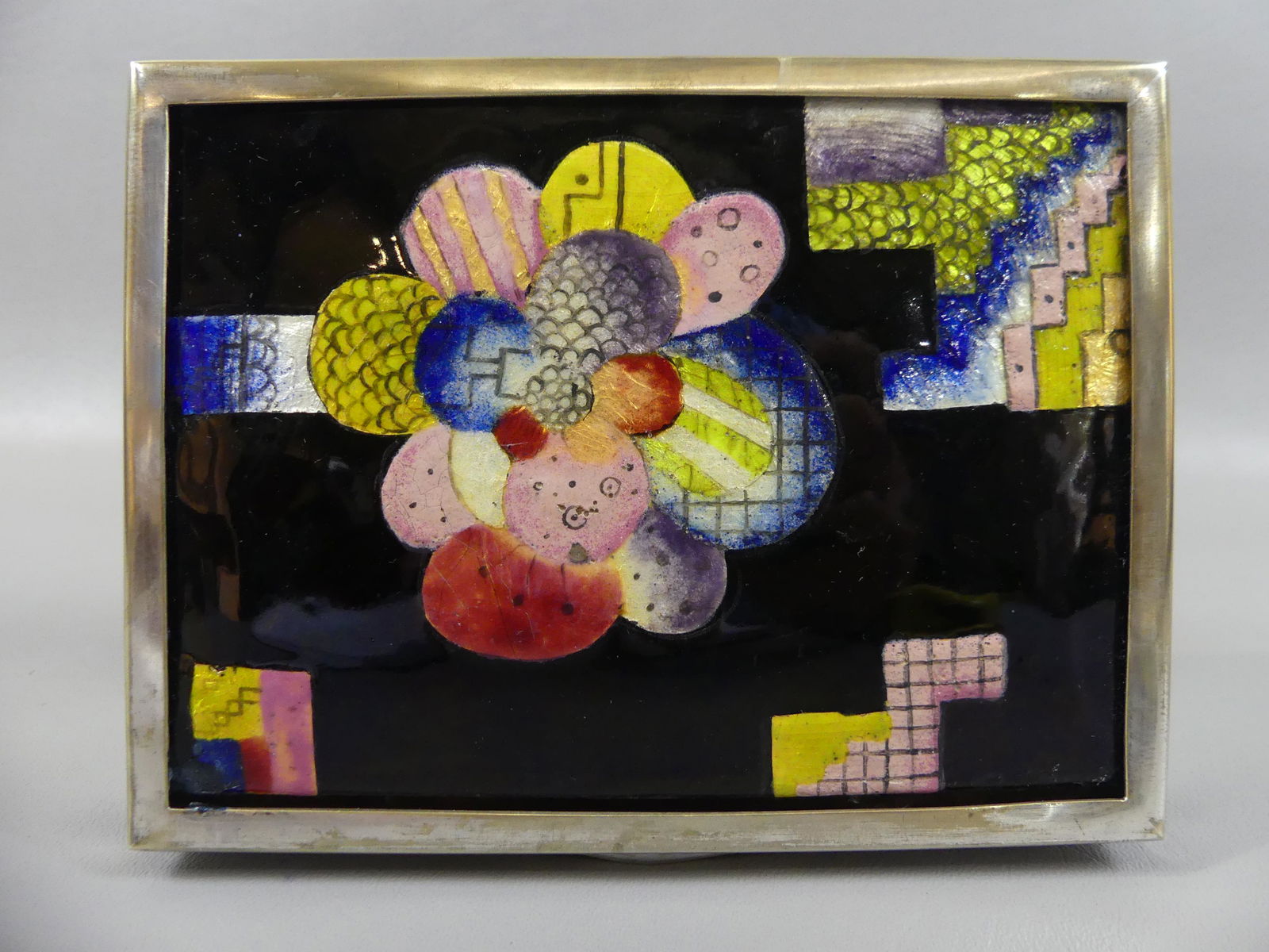 ART DECO AUSTRIAN ENAMEL BOX (1 of 3)