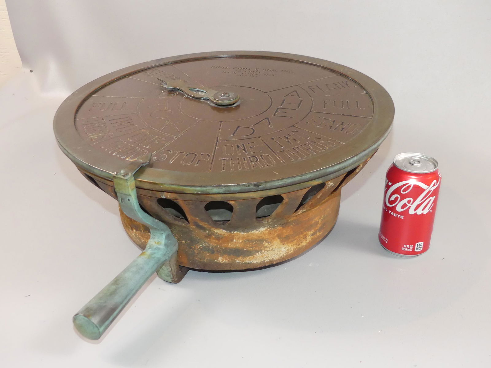 CORY NY WALL-MOUNT SHIP TELEGRAPH (1 of 5)