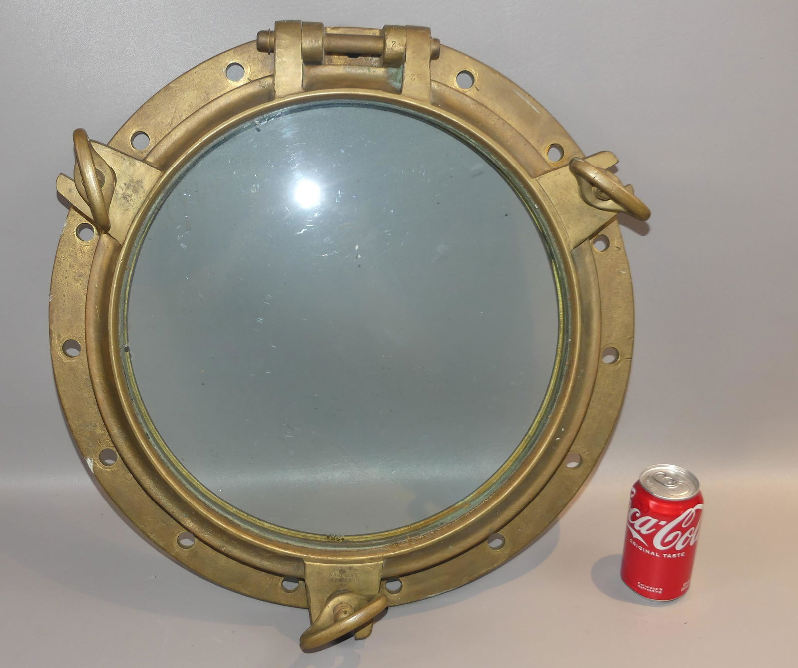 ROUND BRONZE SHIP PORTHOLE (1 of 3)