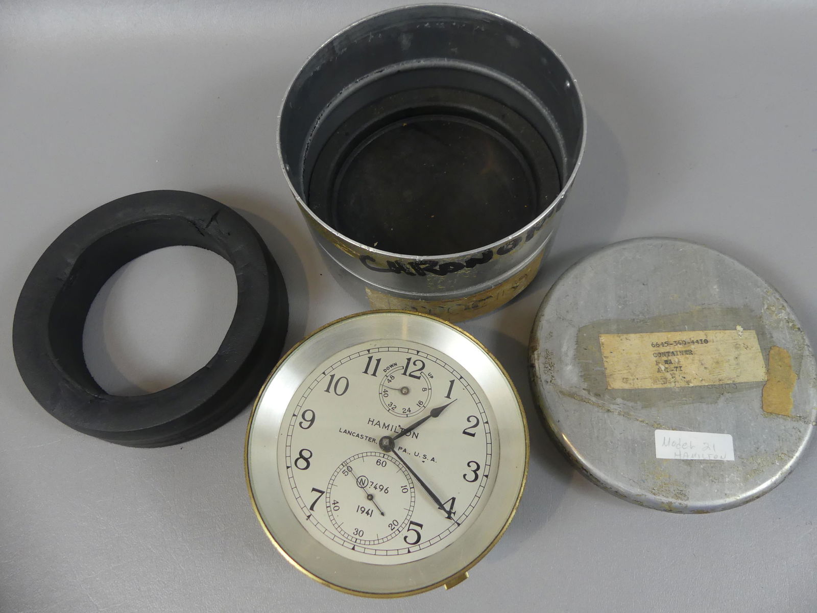HAMILTON SHIP CHRONOMETER (1 of 6)