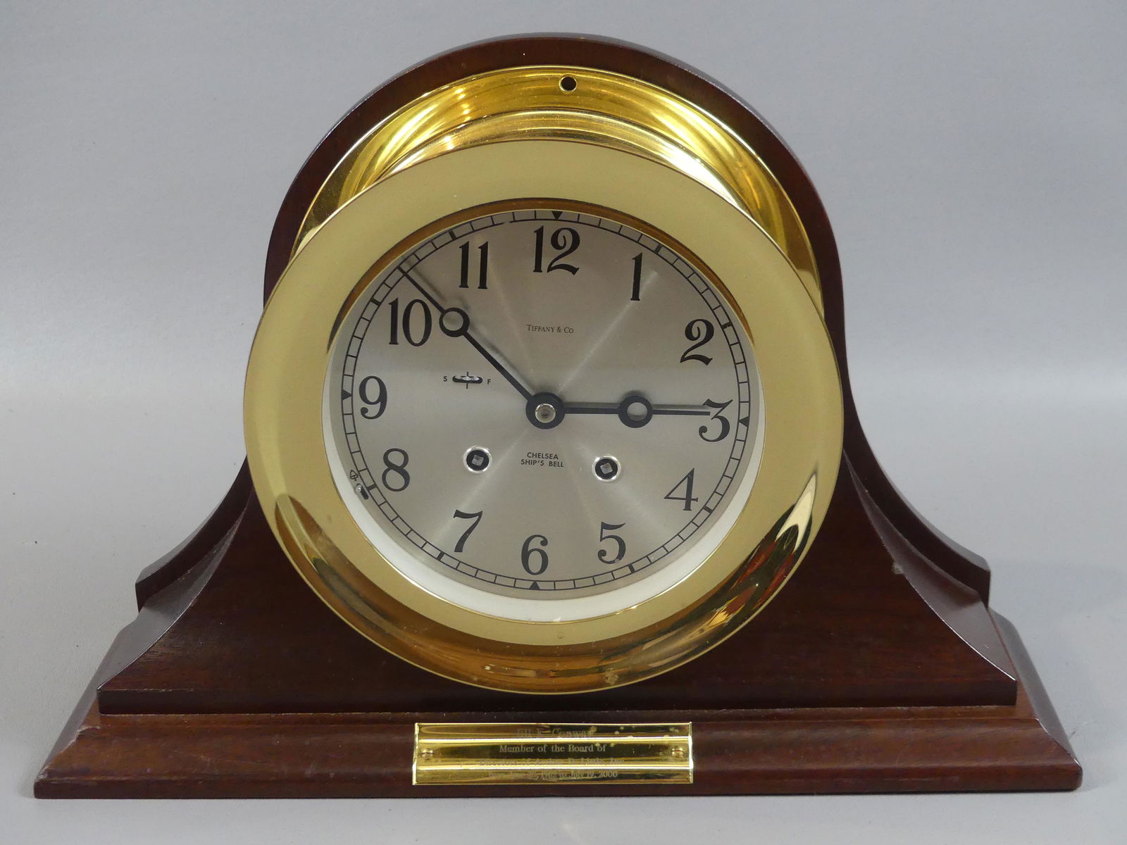 TIFFANY & CHELSEA SHIP'S CLOCK (1 of 3)