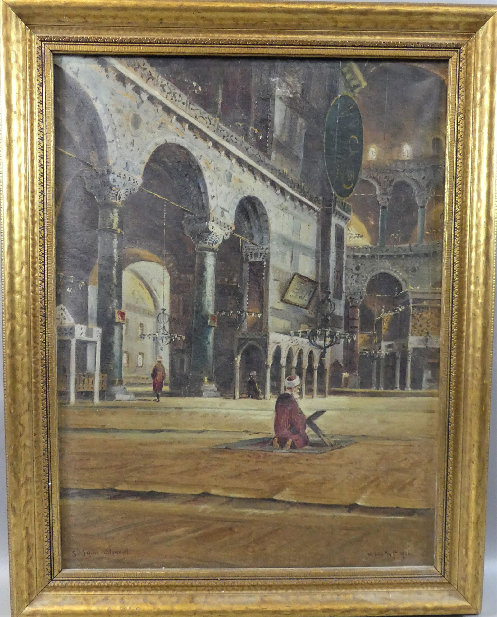 WLADIMIR PETROFF PAINTING - HAGIA SOPHIA MOSQUE (1 of 5)