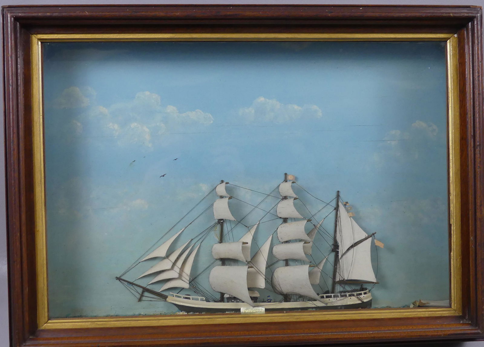 SHADOW BOX SHIP MODEL (1 of 4)