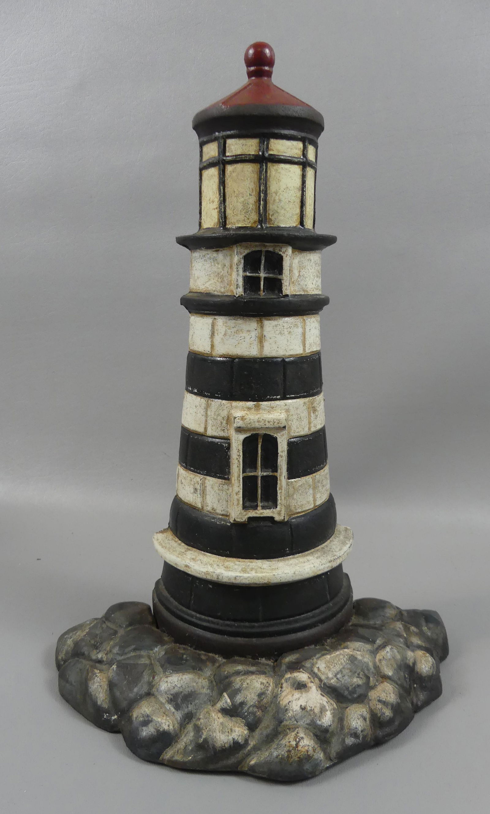 IRON DOORSTOP OF LIGHTHOUSE (1 of 3)