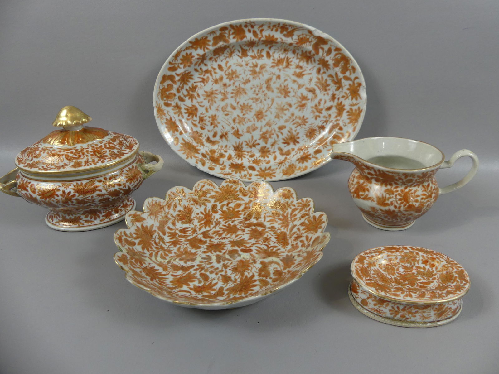 ANTIQUE CHINESE IMPERIAL BIRD CHINA (1 of 2)