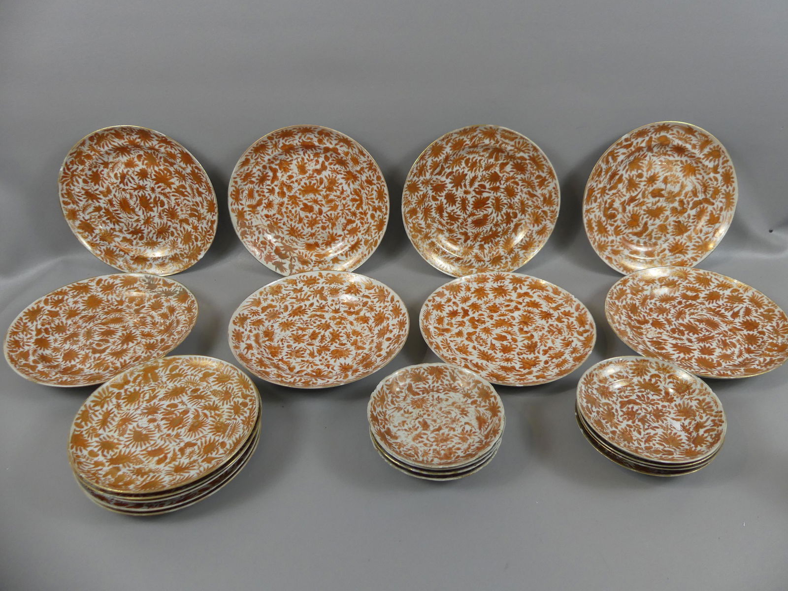 ANTIQUE CHINESE IMPERIAL BIRD PLATES (1 of 2)