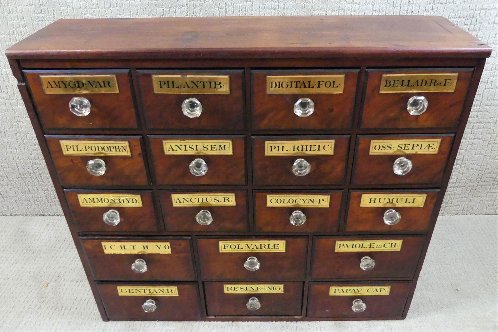 ANTIQUE APOTHECARY CHEST (1 of 3)