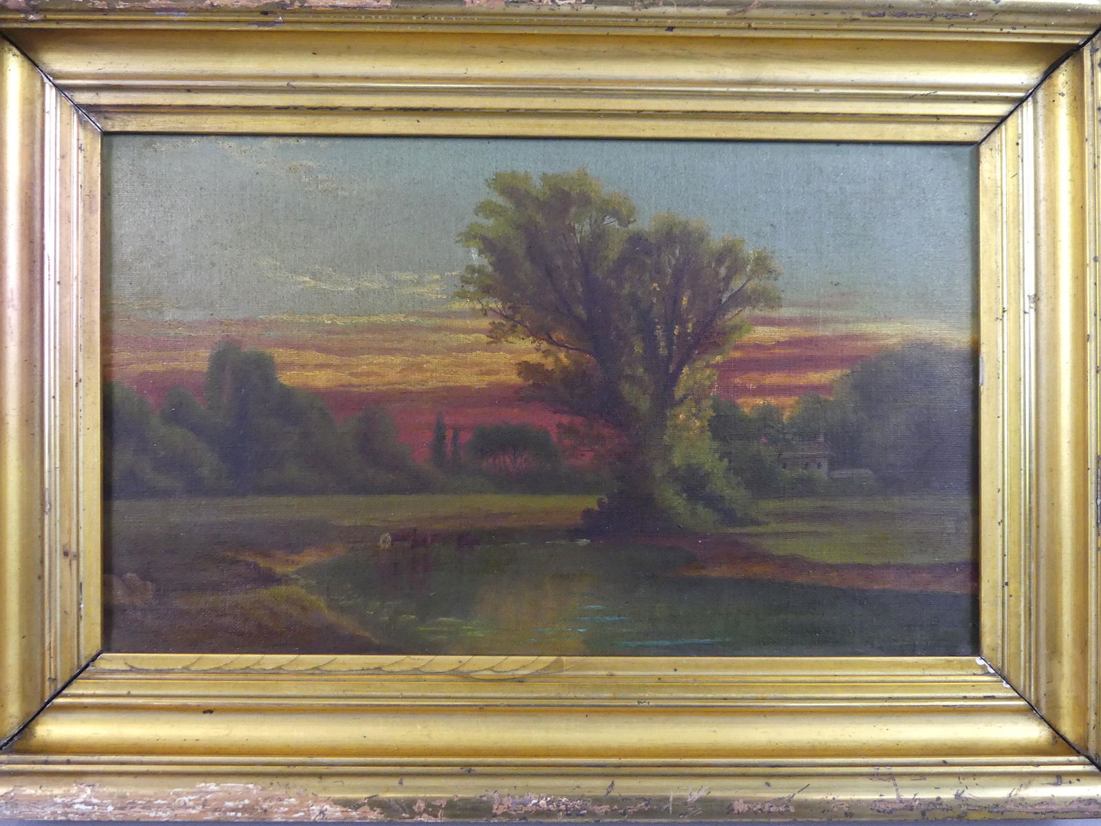 VICTORIAN LUMINIST LANDSCAPE PAINTING (1 of 3)