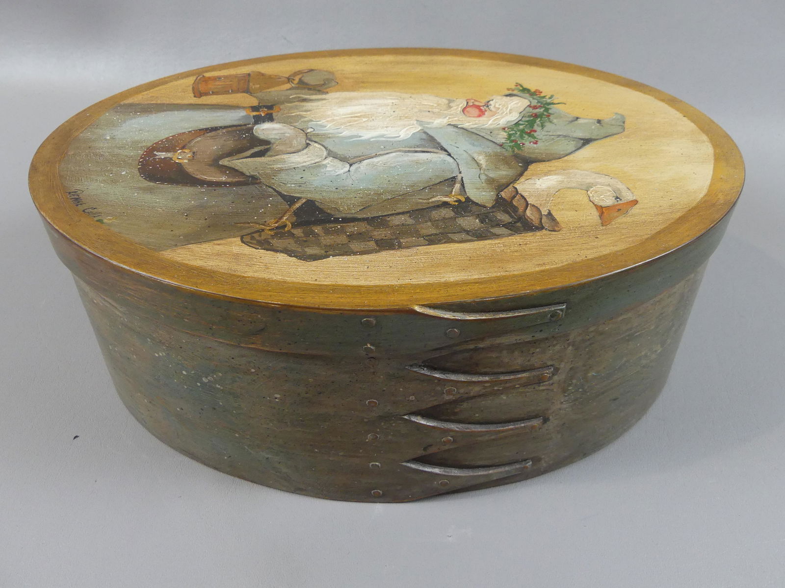 ORLEANS XMAS BOX SIGNED CALLA (1 of 3)