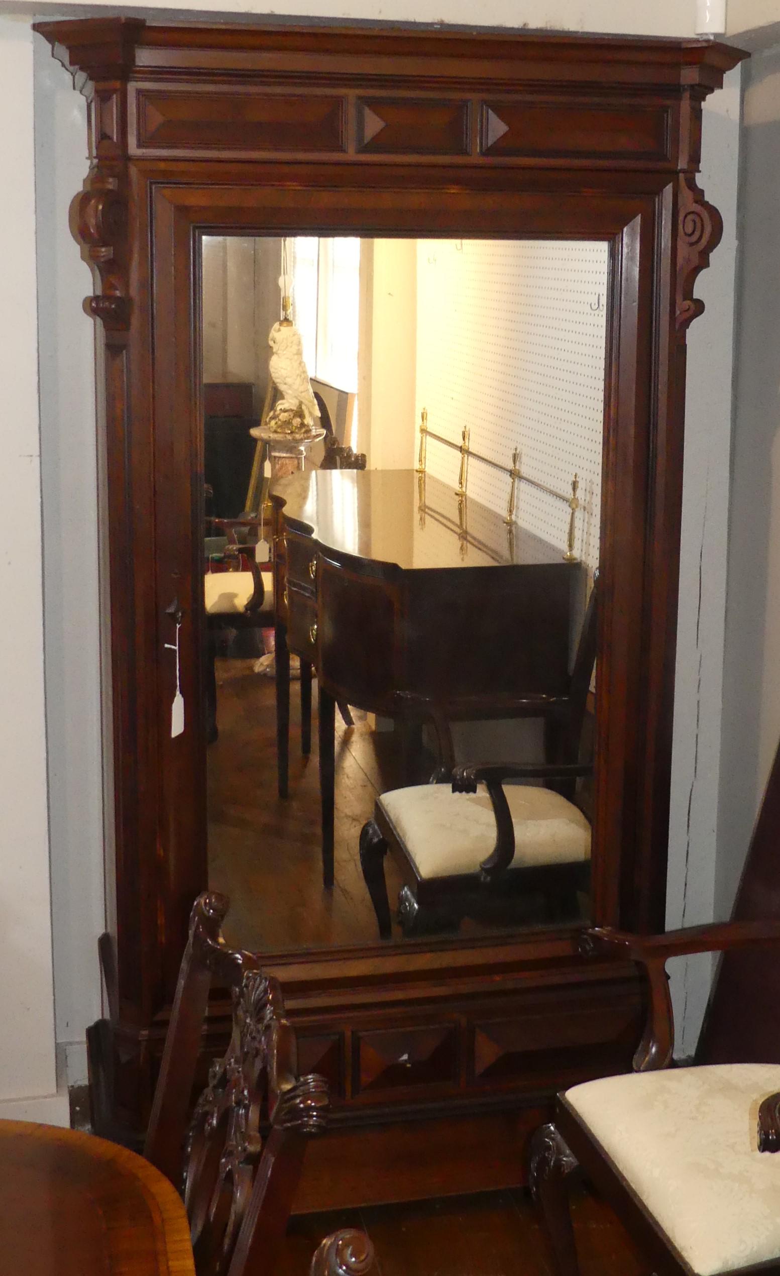 ANTIQUE ROSEWOOD ARMOIRE (0291) on Jan 15, 2023 Americana Auctions in MA