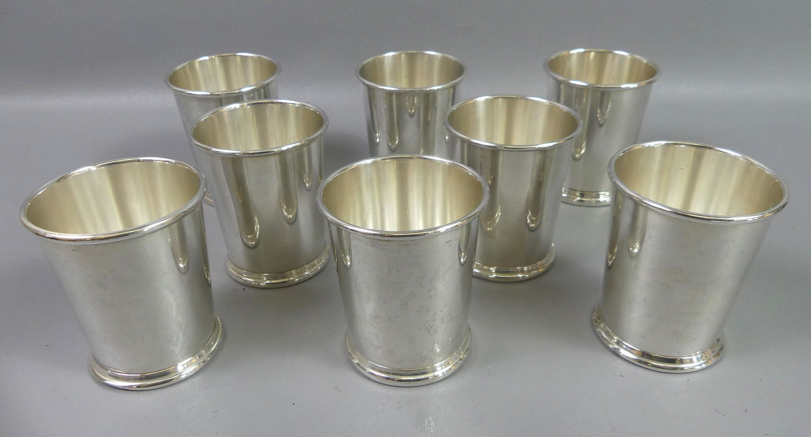 8 STERLING MINT JULEP CUPS (1 of 2)