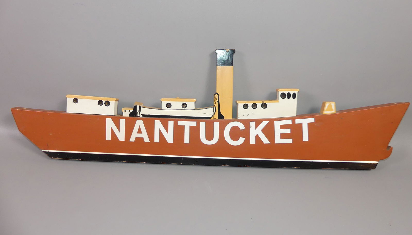 NANTUCKET LIGHTSHIP SIGN (1 of 2)