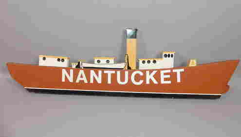 NANTUCKET LIGHTSHIP SIGN (1 of 2)