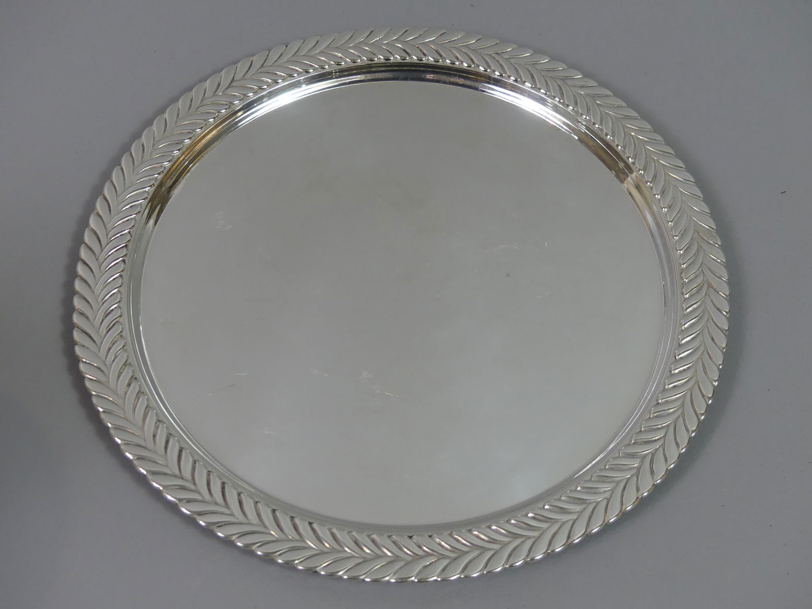 TIFFANY STERLING WAVE EDGE EDGE TRAY (1 of 4)