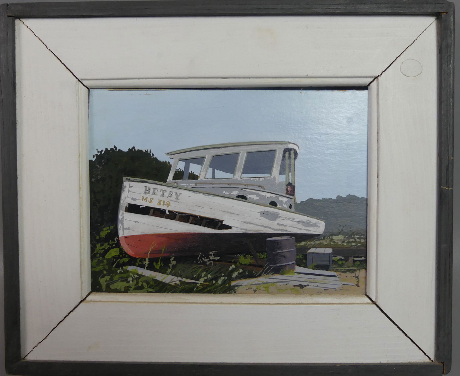 JOHN AUSTIN - NANTUCKET BOAT PAINTING (1 of 3)
