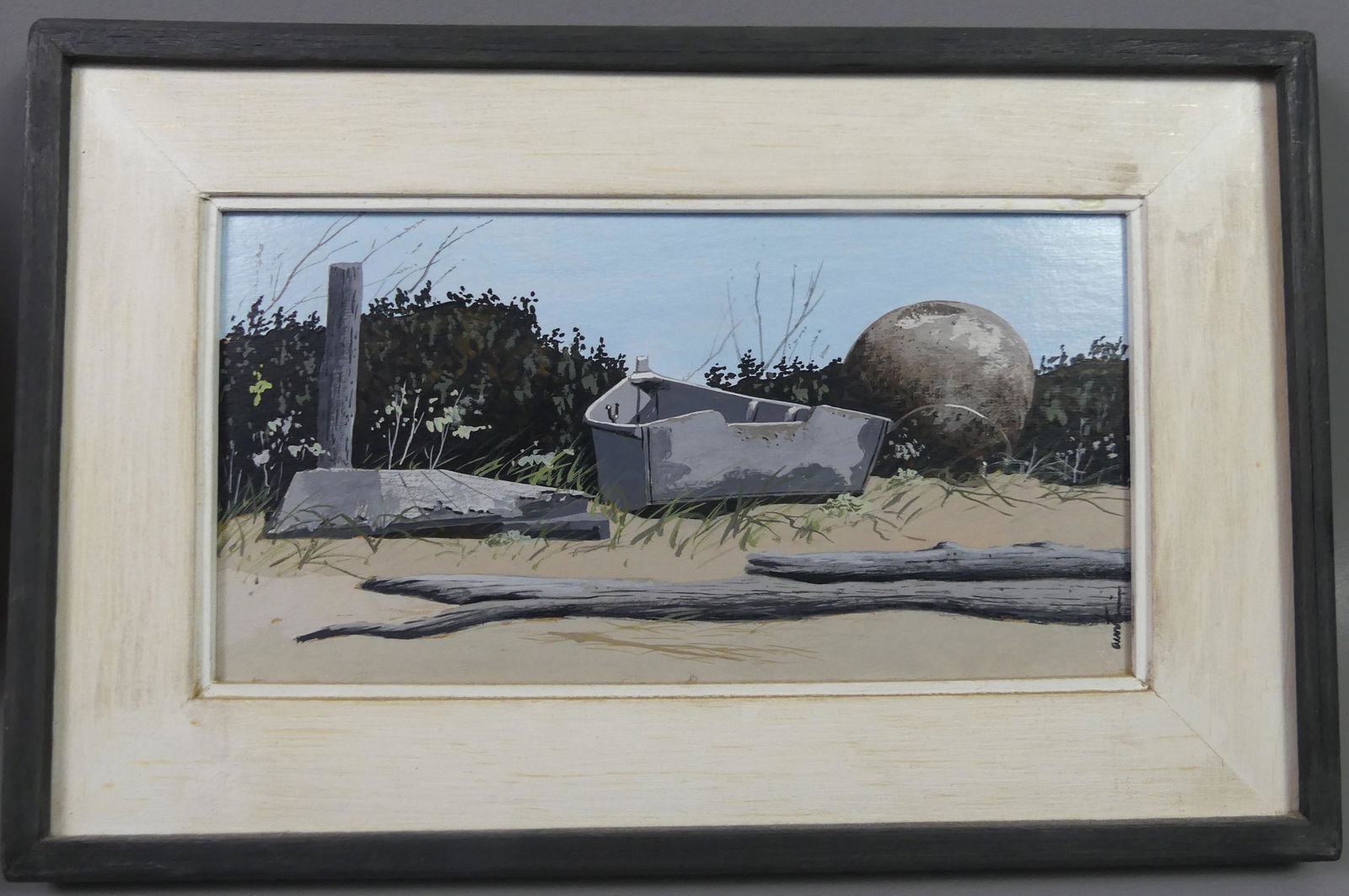 JOHN AUSTIN - NANTUCKET BEACH PAINTING (1 of 3)