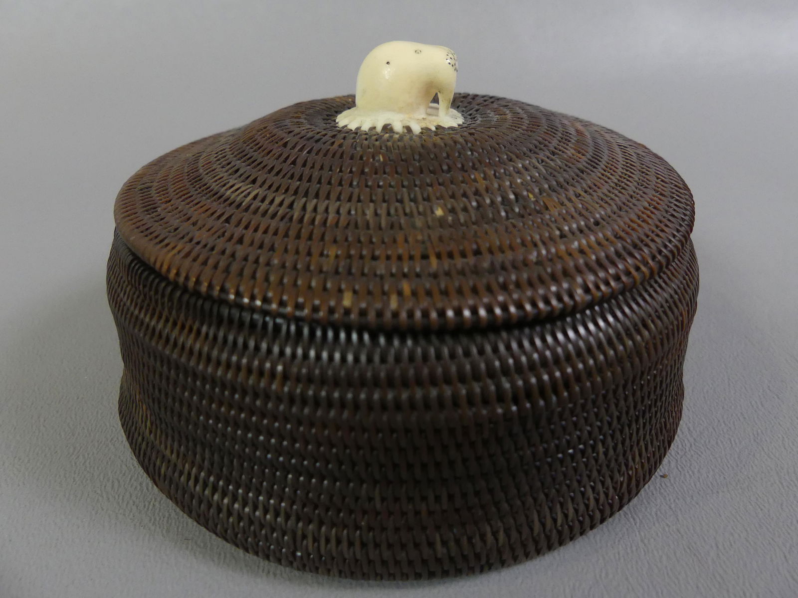 Exquisite Inuit Basket Auction