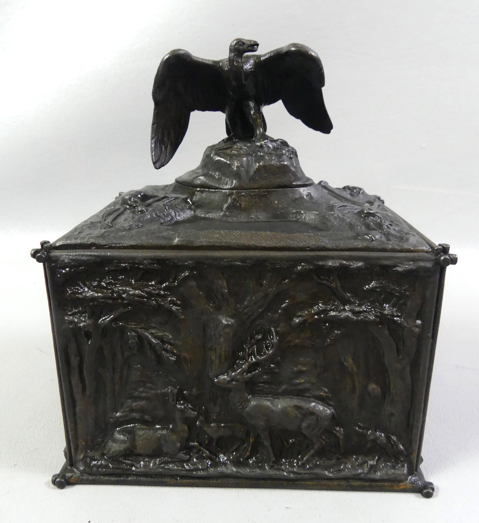 VICTORIAN TINDER BOX - HAMERAN (1 of 5)