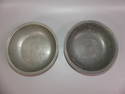 2 MELVILLE NEWPORT RI PEWTER BASINS