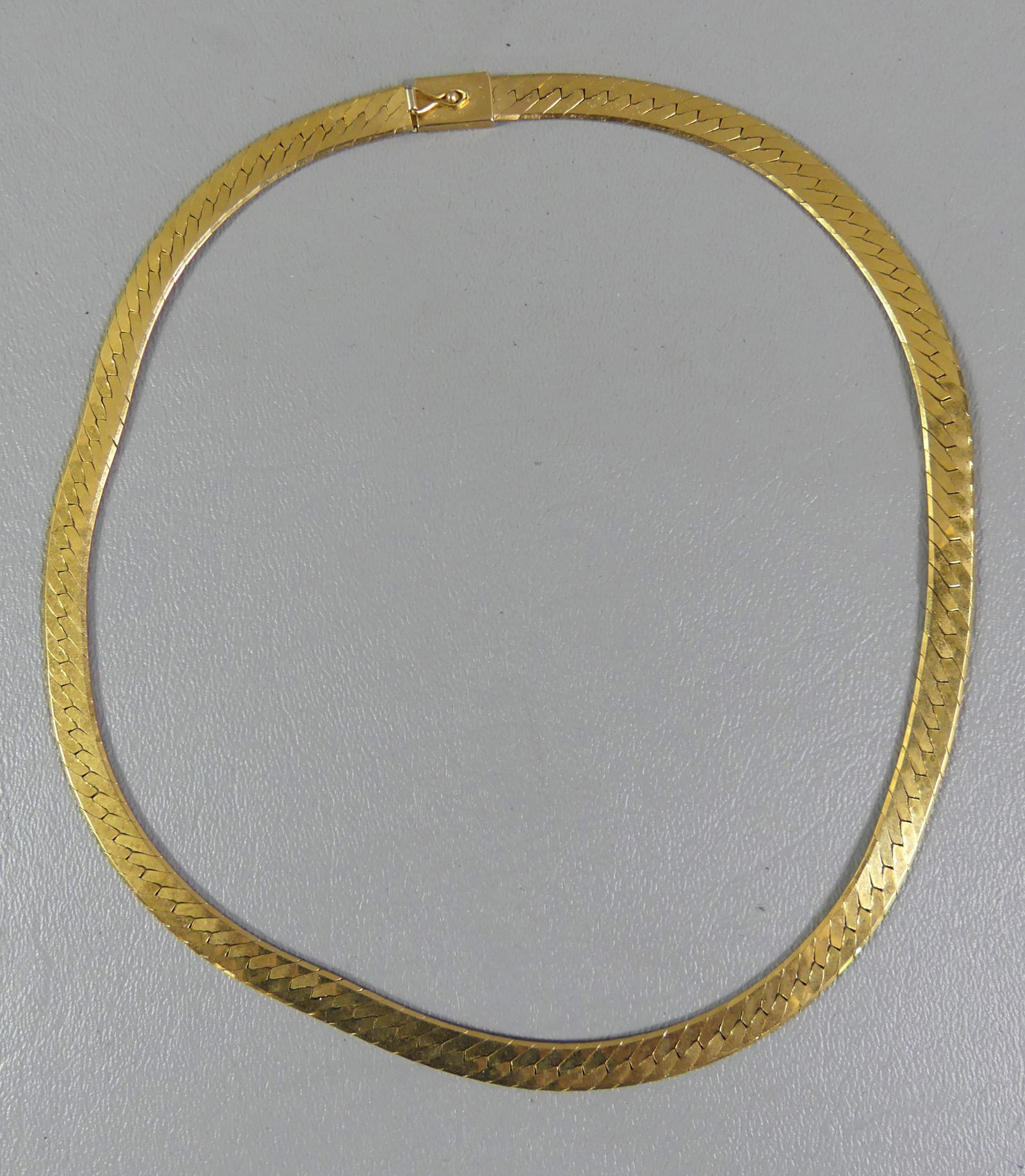 18K GOLD CHOKER NECKLACE (1 of 1)