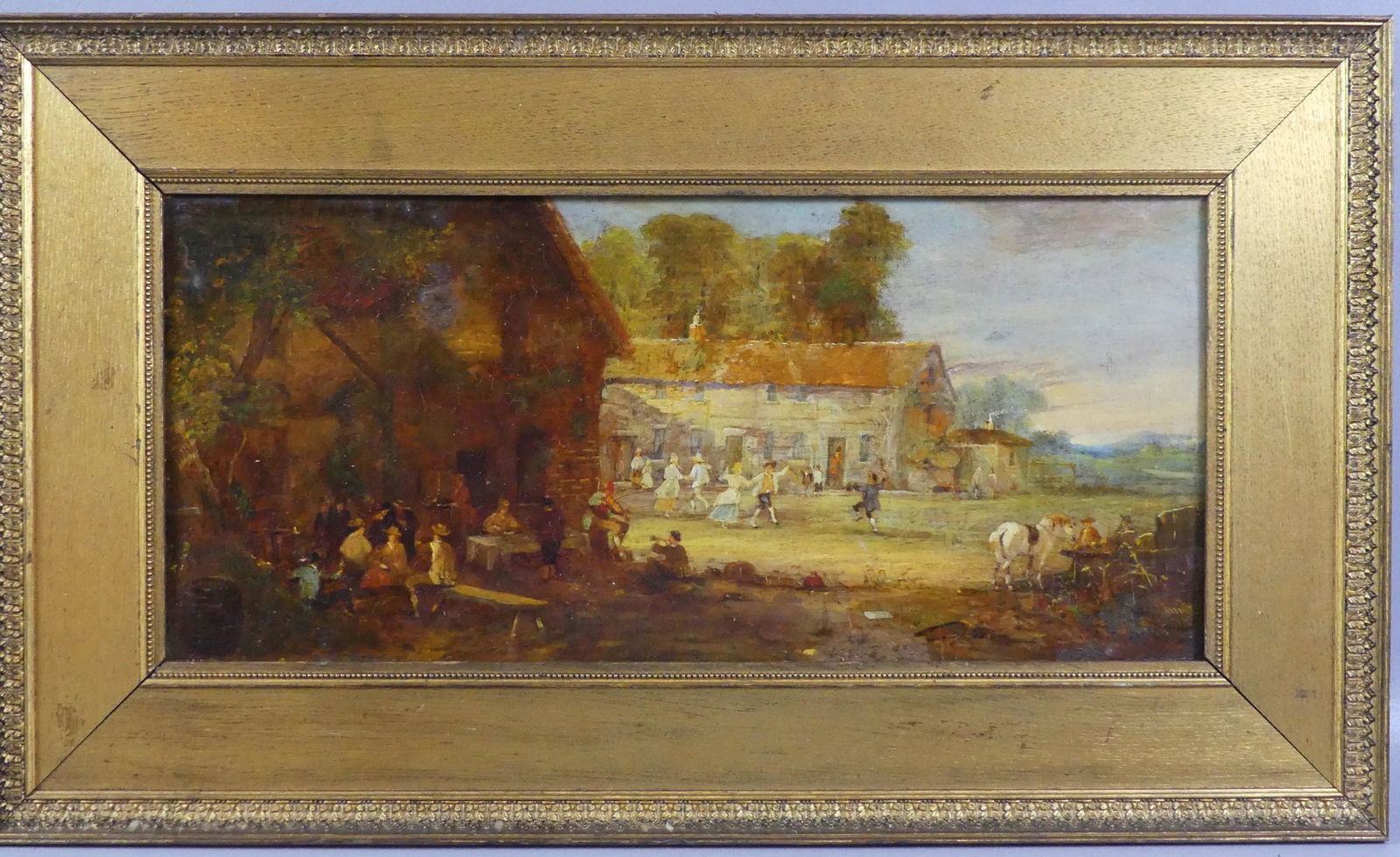 ATTR. 17TH C. DUTCH GENRE PAINTING (1 of 4)