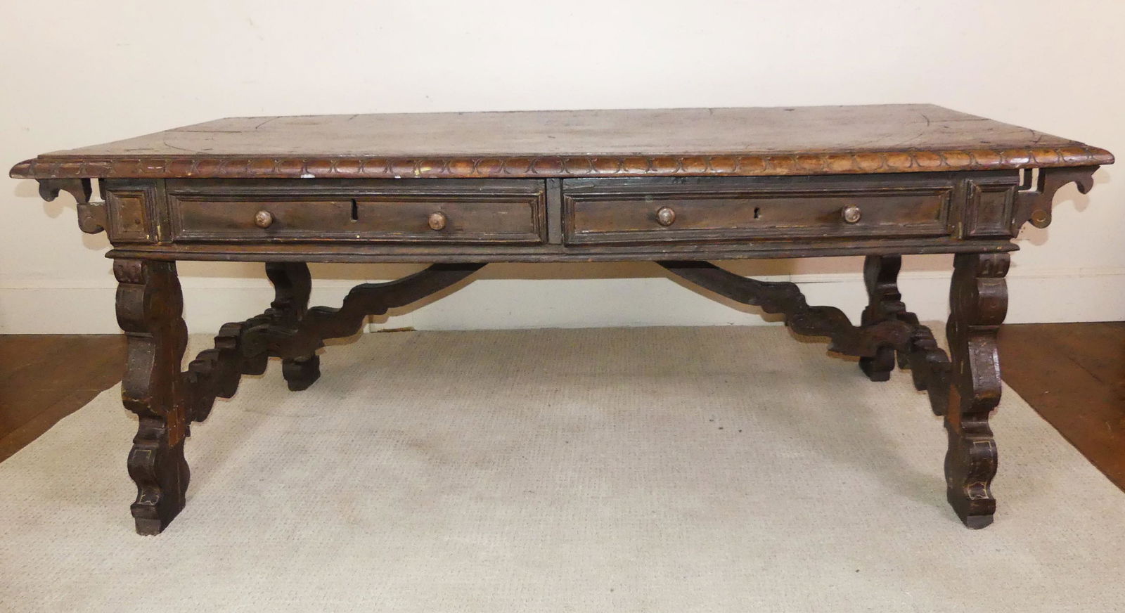 EARLY SPANISH BAROQUE TABLE (1 of 9)