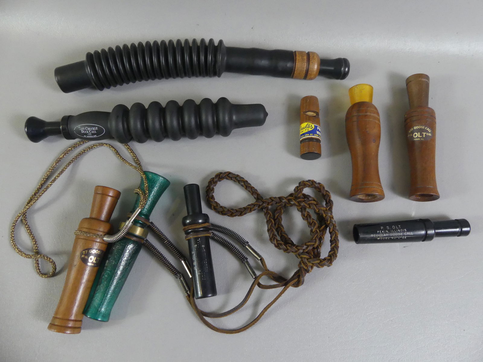 Lot 9 Old Duck / Goose Calls Auction