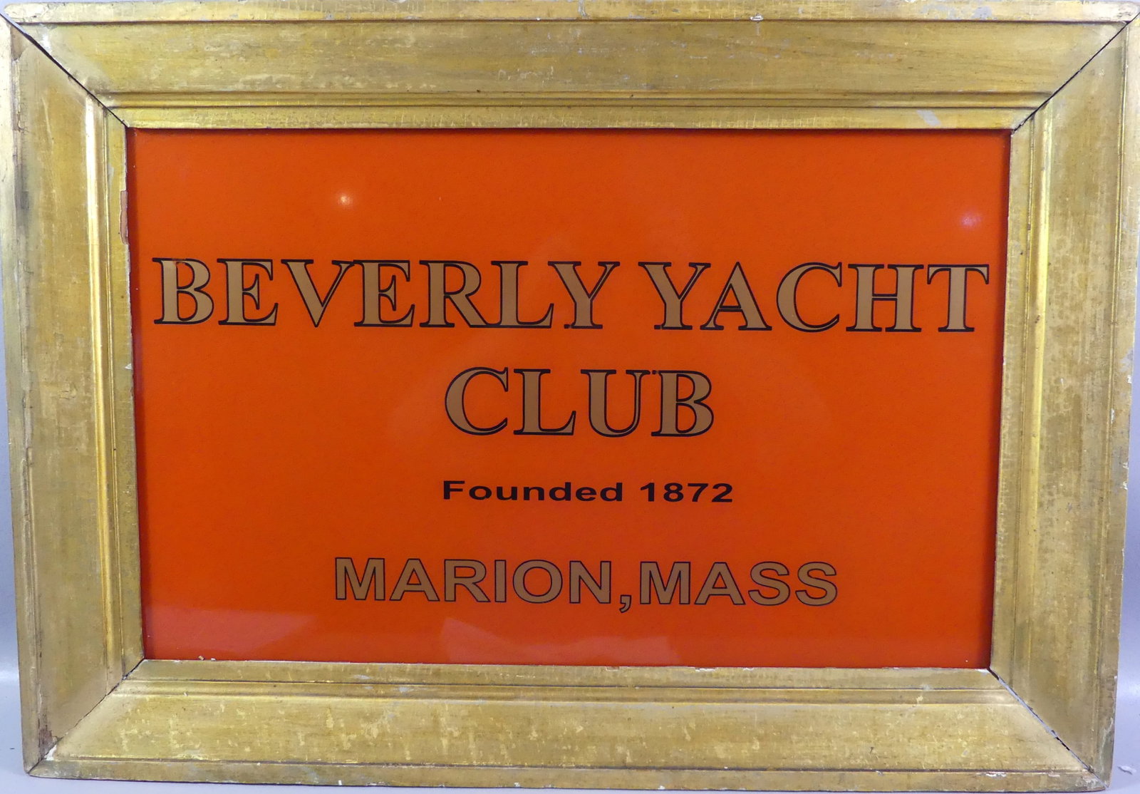 BEVERLY YACHT CLUB SIGN - MARION MASS (1 of 2)