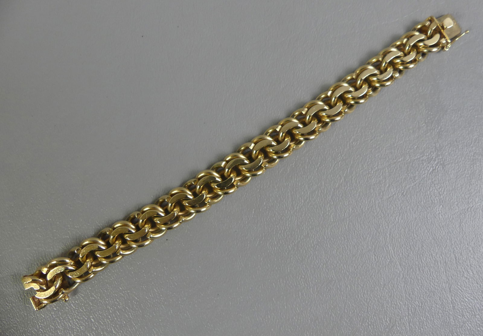 14K HEAVY GOLD BRACELET (1 of 2)