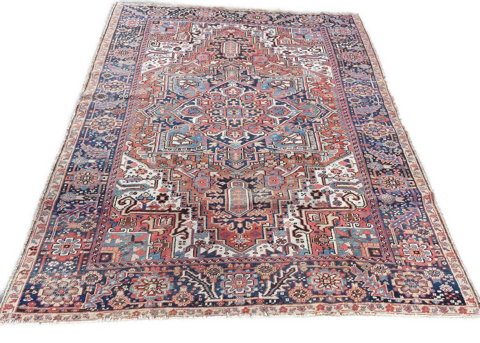 ANTIQUE HERIZ 8 X 10 FT CARPET (1 of 4)
