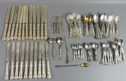 INTERNATIONAL STERLING FLATWARE SET - AVALON