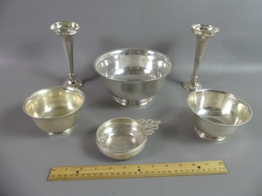 6 ASSORTED STERLING ITEMS