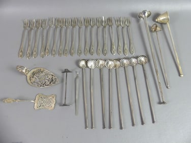 ASSORTED STERLING SILVER FLATWARE