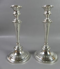 GORHAM STERLING SILVER CANDLESTICKS