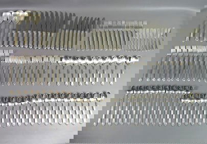 ROYAL CREST STERLING FLATWARE - CASTLE ROSE