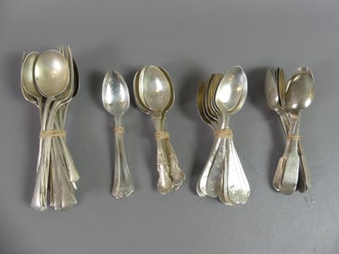 5 SETS STERLING FLATWARE